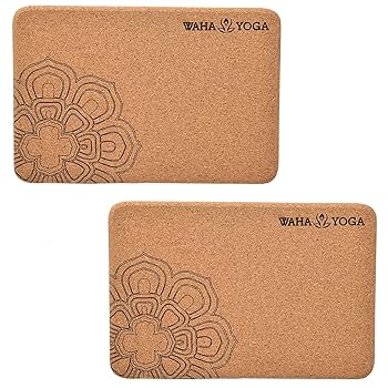 Amazon | Waha Yoga - コルク ヨガ ブロック 2個 セット - Cork